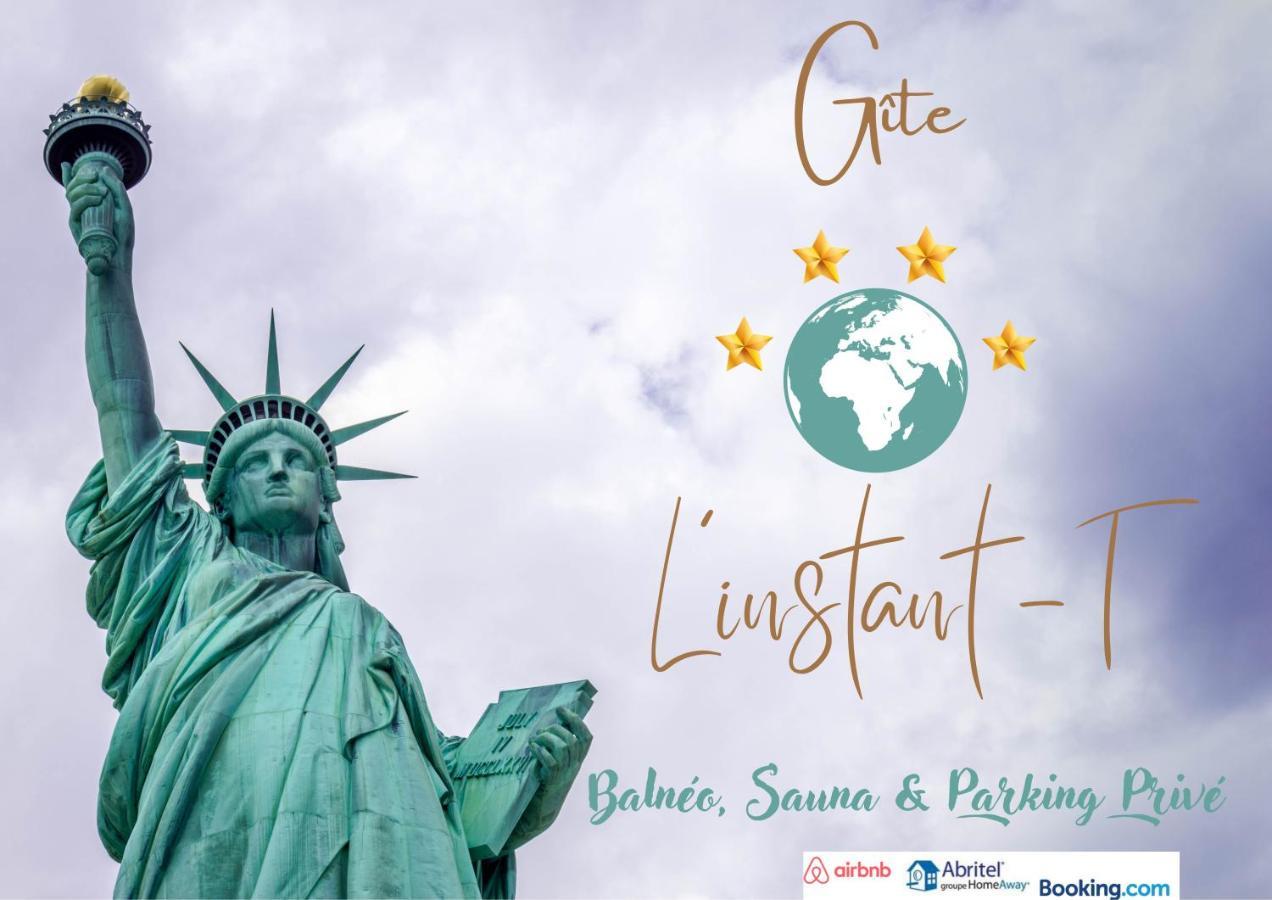 L'Instant T 4* Balneo, Sauna Et Parking Prive กอลมาร์ ภายนอก รูปภาพ